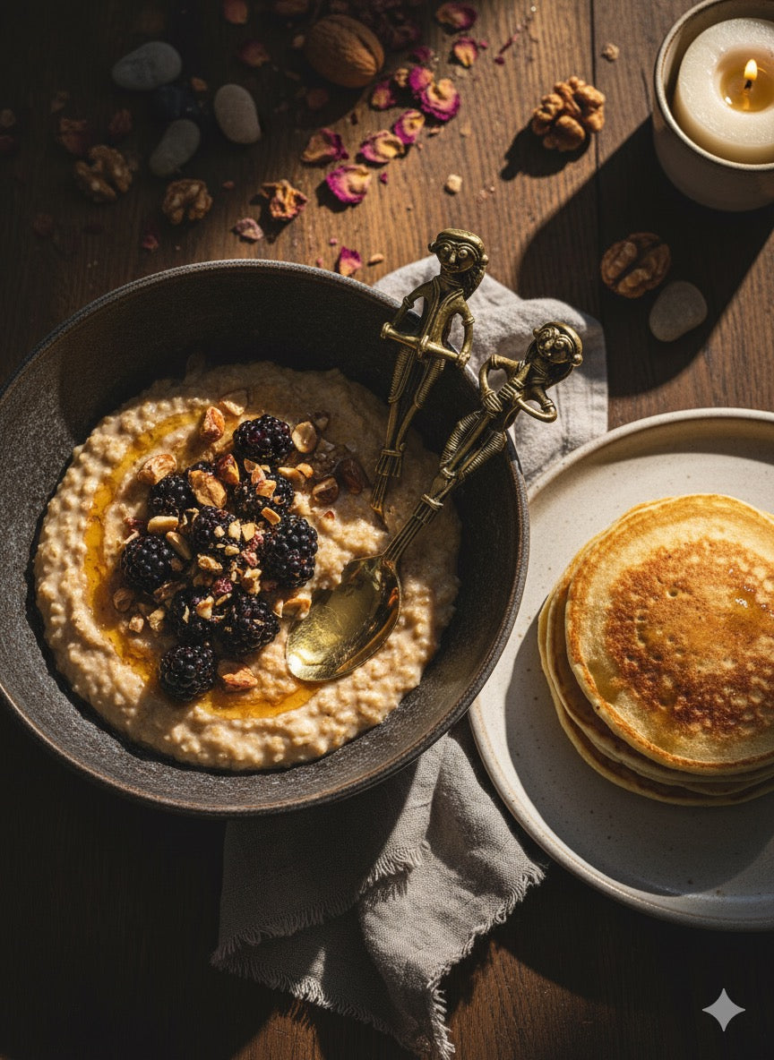 Antique Brass Spoons (Pair)