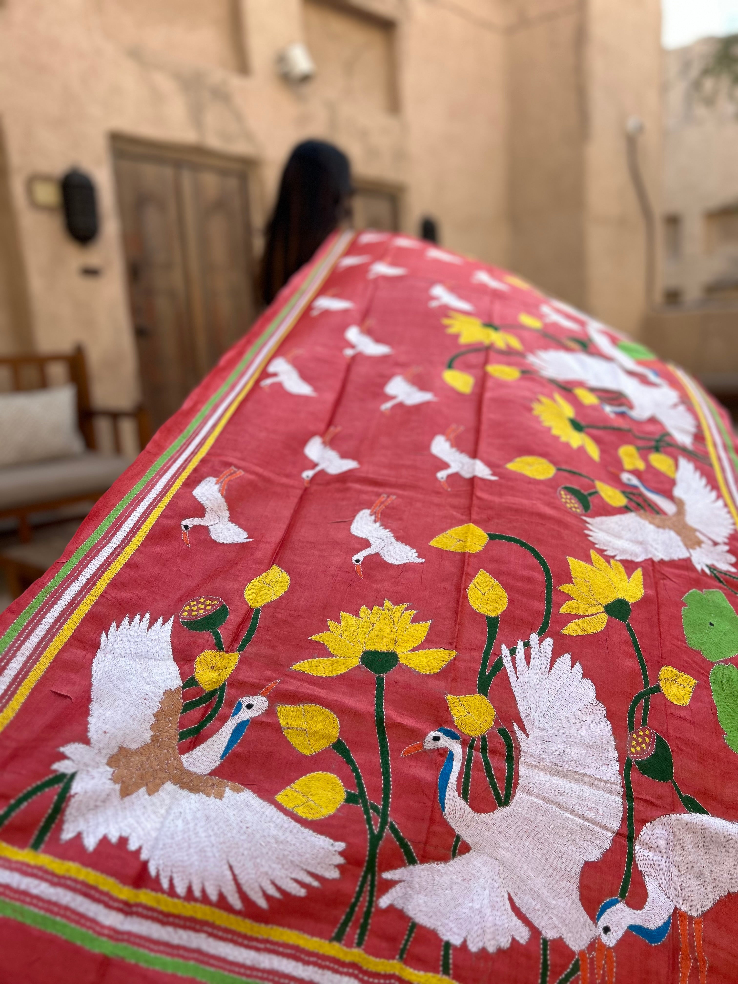 Poppies & Cranes: Rouge