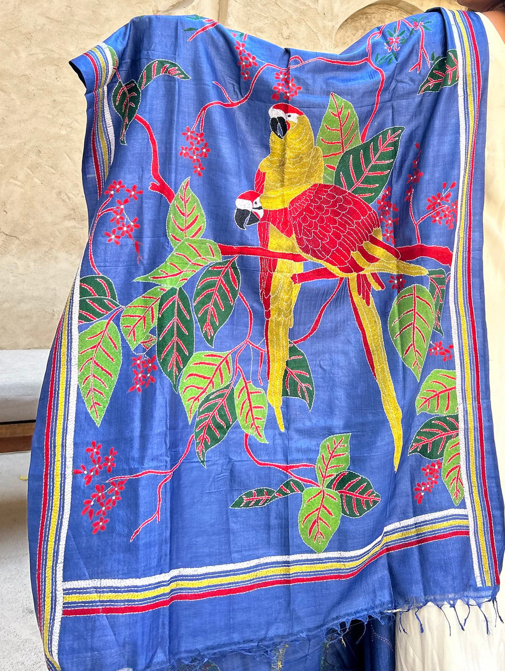 Macaws in Blue