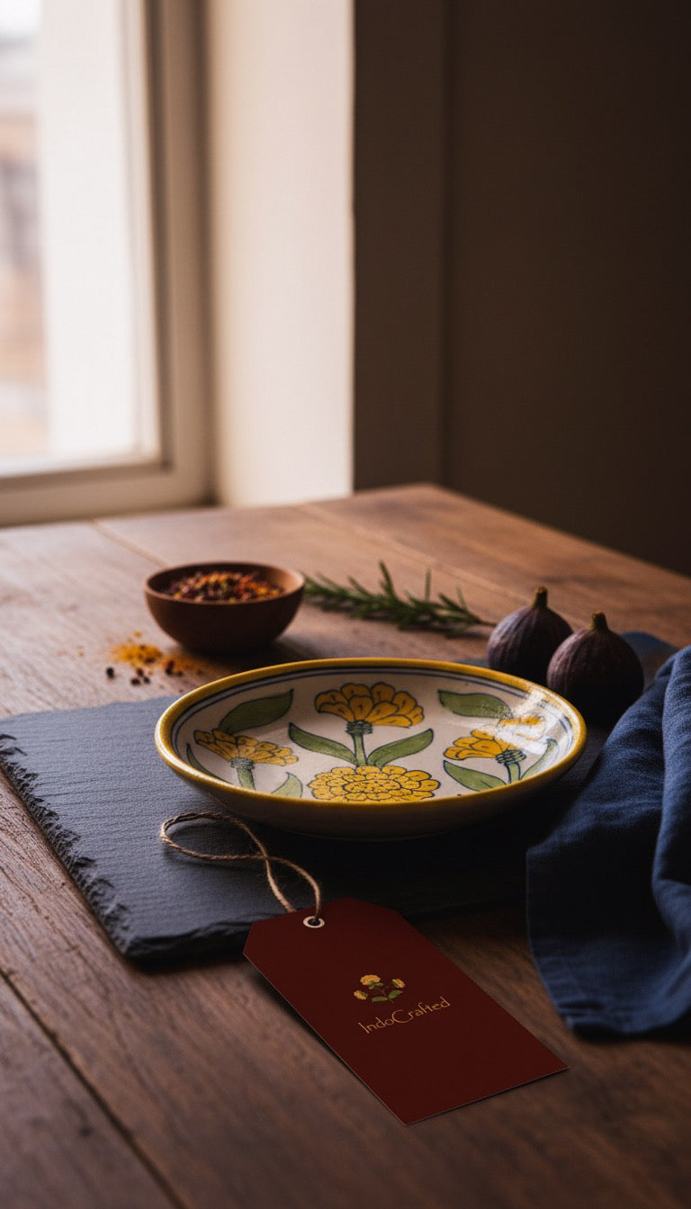 Marigold Plate: Small