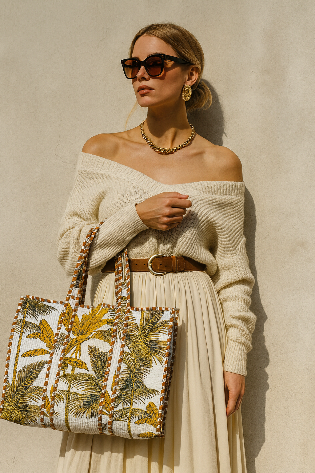 Desert Palm Tote
