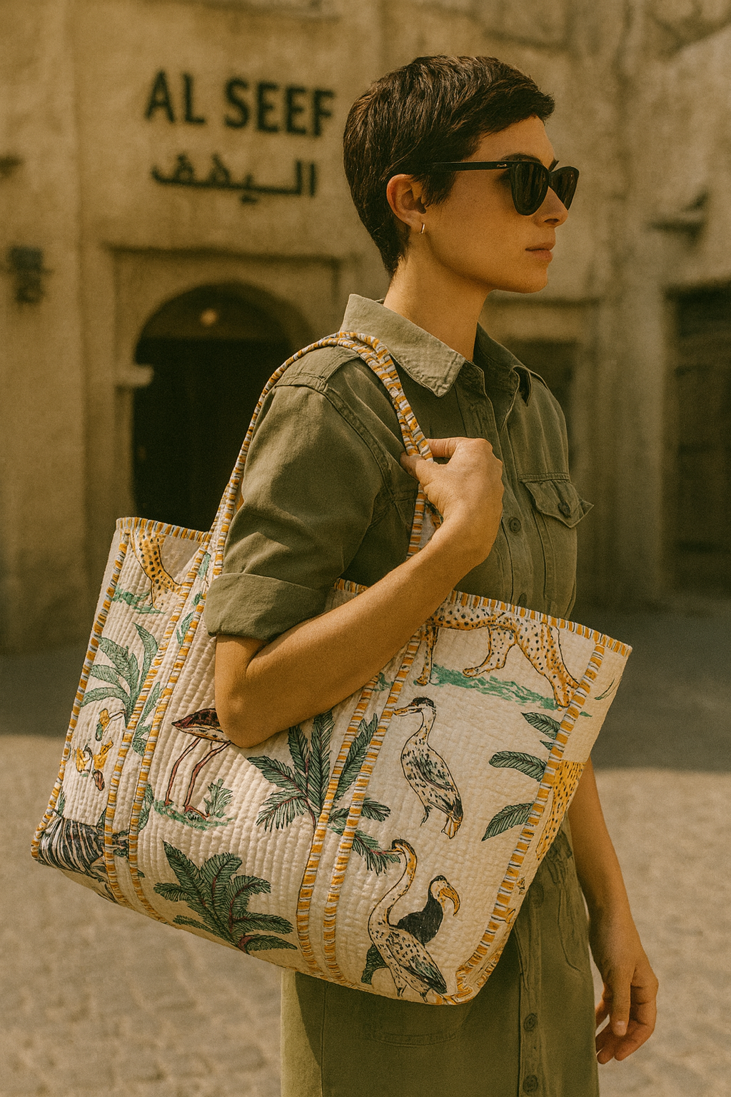 Wild Oasis Tote