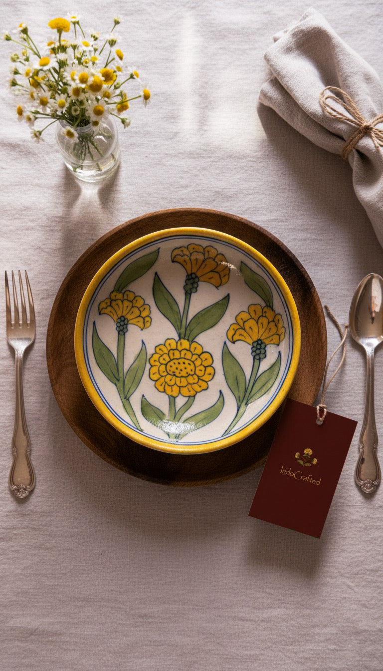 Marigold Plate: Small