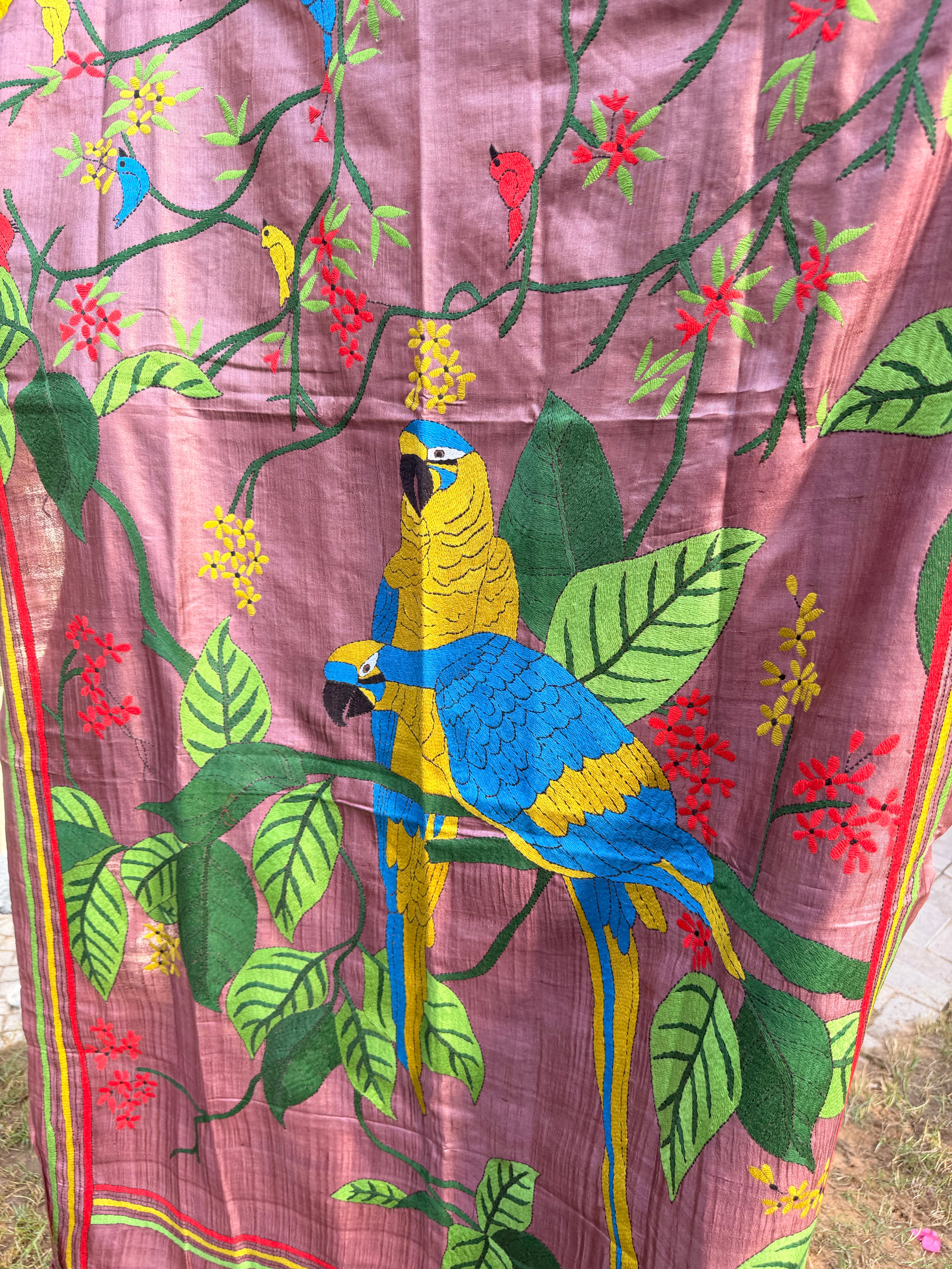 Macaws in Mauve