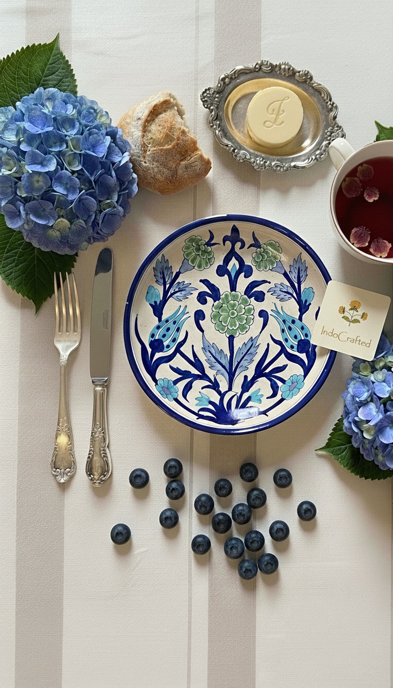 Azure Cyprus Plate: Small