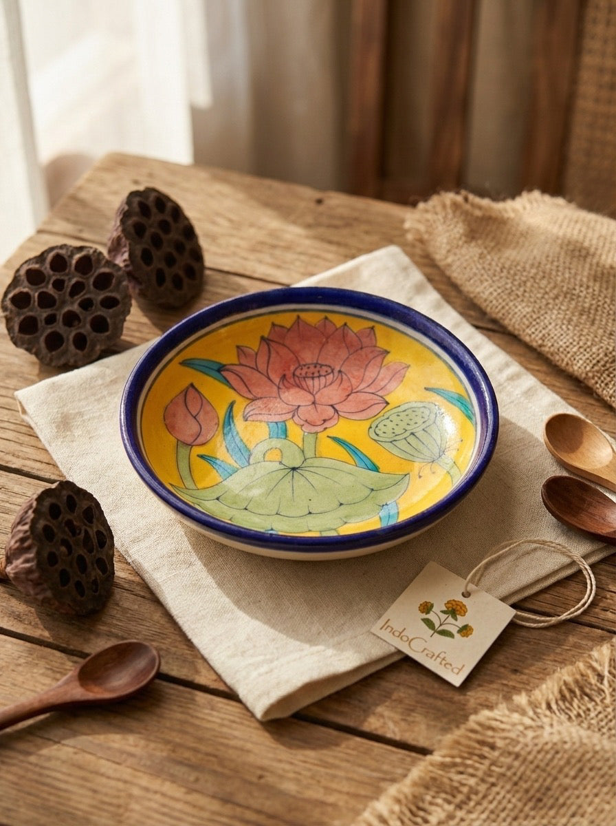 Lotus at Dawn Plate: Small