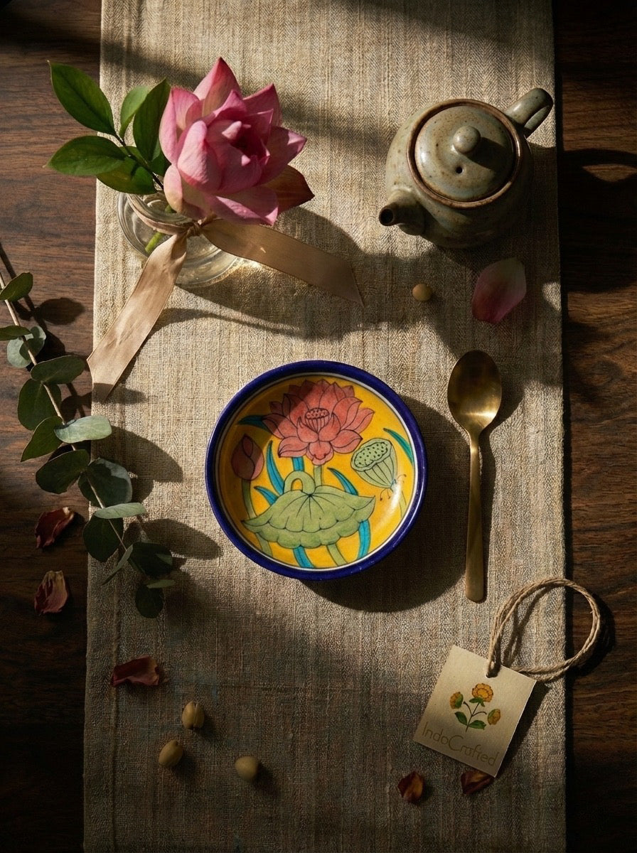 Lotus at Dawn Plate: Small