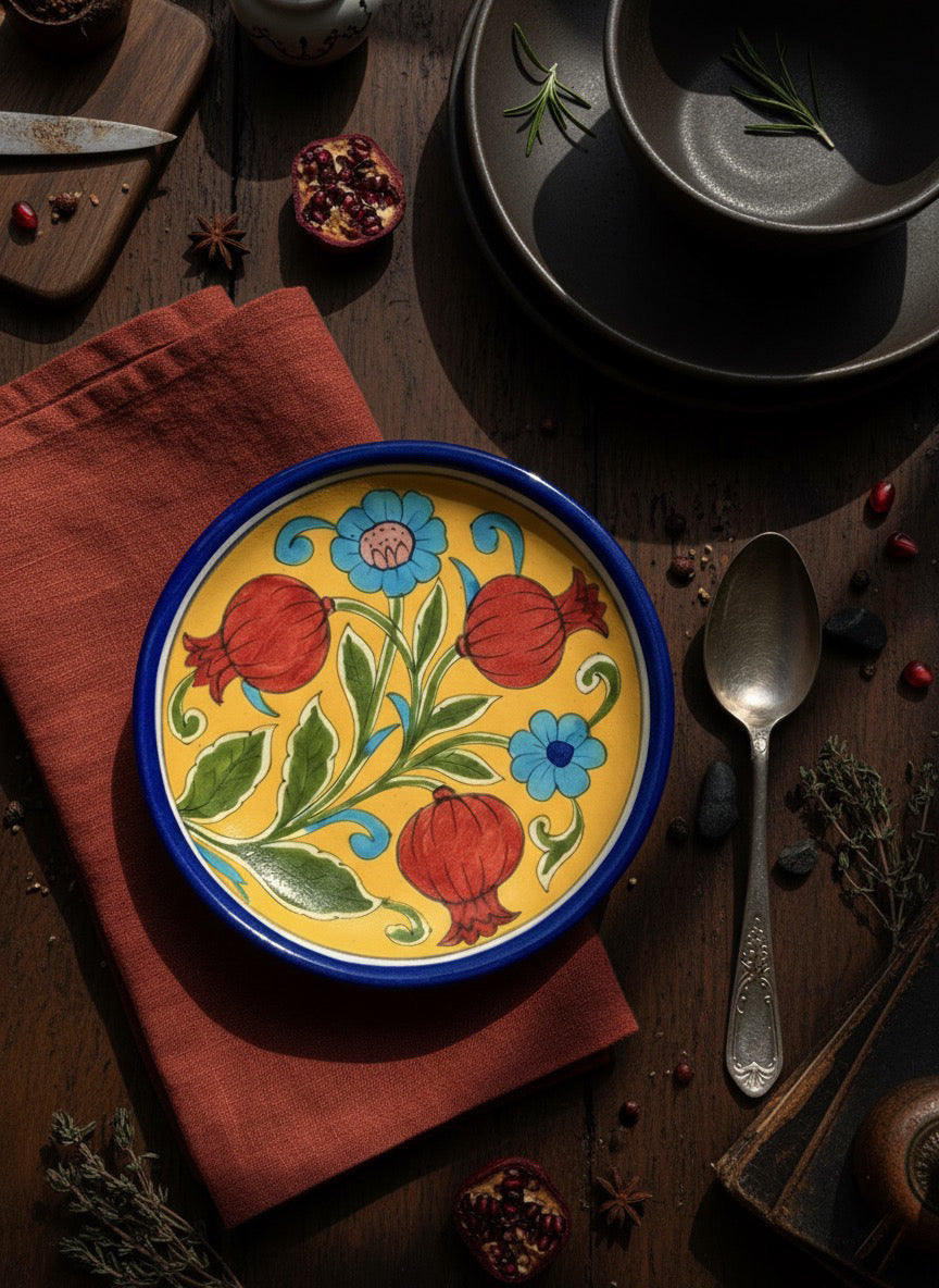 Pomegranate Plate: Small