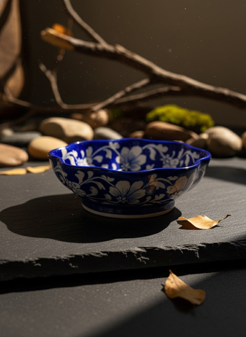 Jaipur Blue Bowl: Medium